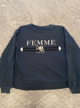 Sudadera FEMME 1990 floral