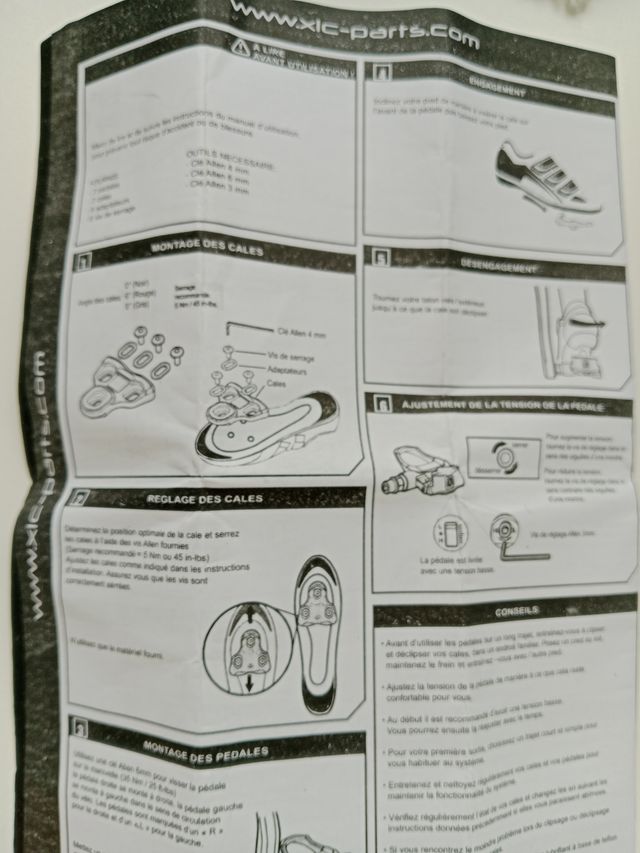 Calas XLC para bicicleta