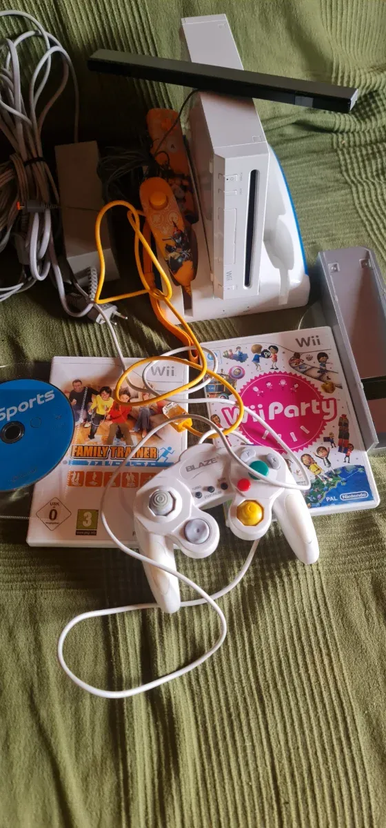 Nintendo Wii + Accesorios + Juegos