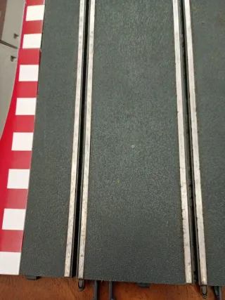 Scalextric puente con luz pista gris moderna