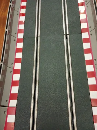 Scalextric puente con luz pista gris moderna