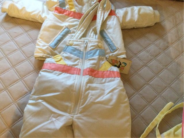 Conjunto nieve pantalón y cazadora infantil