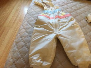 Conjunto nieve pantalón y cazadora infantil