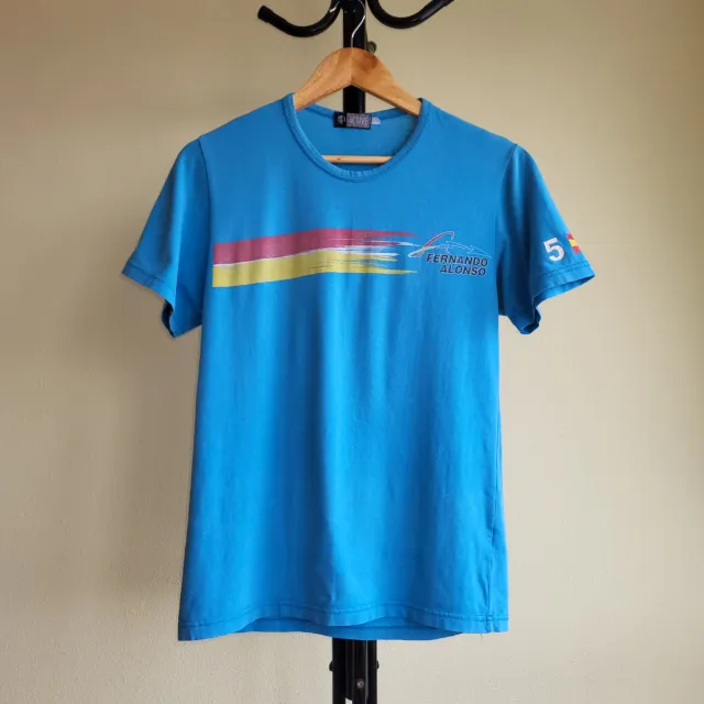 Maglietta vintage di Fernando Alonso Formula 1