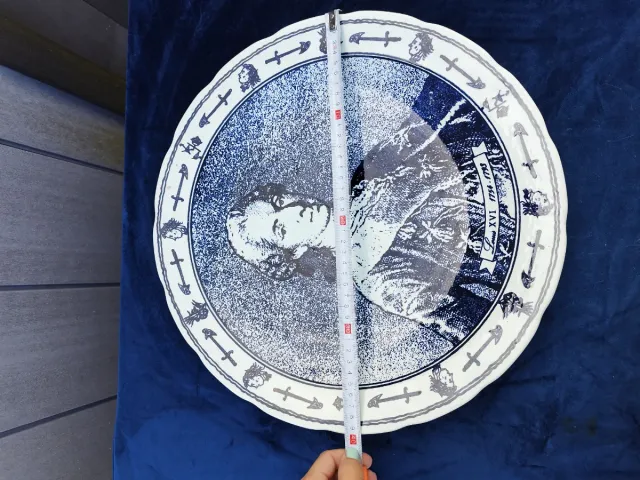 Plato decorativo Luis XVI