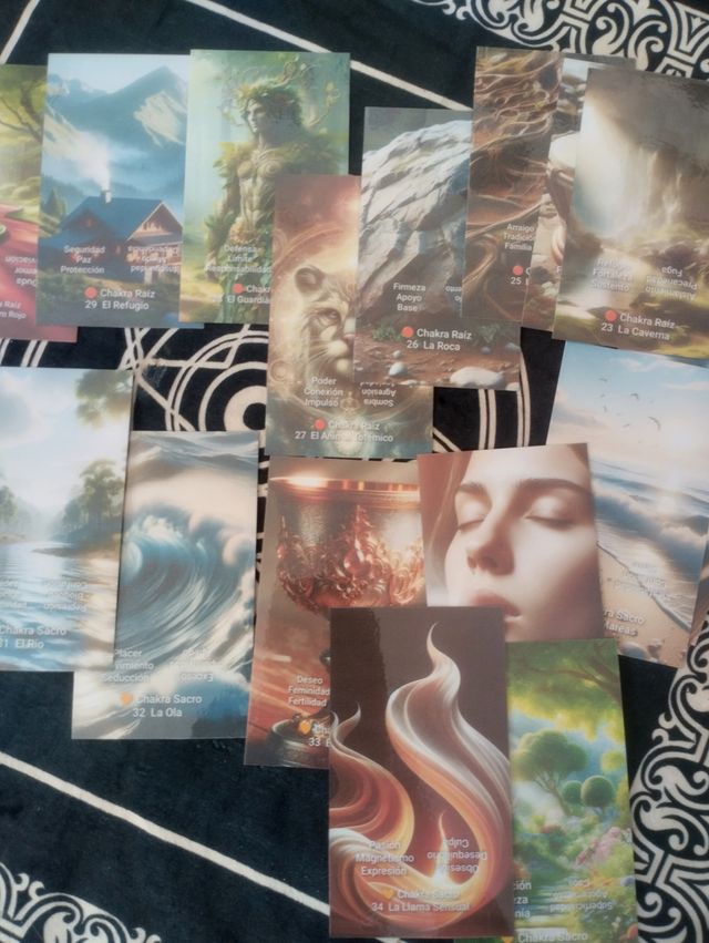 Tarot de los Chakras 78 Cartas