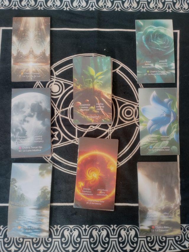 Tarot de los Chakras 78 Cartas