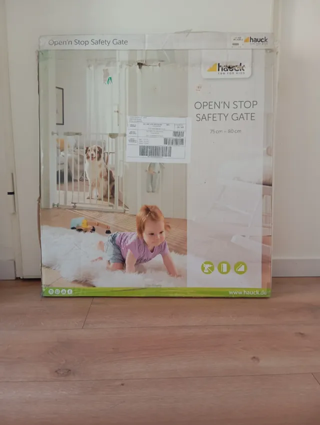 VERJA BLANCA DE SEGURIDAD  Ajustable 75-80 cm