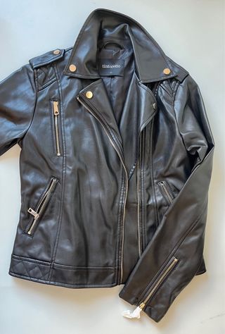 Cazadora cuero Tintoretto Talla S