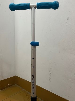 Patinete 3 ruedas azul Globber