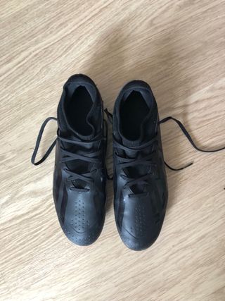 Botas de fútbol Adidas crazyfast negras