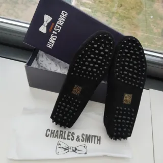 Mocasines ante mujer Charles & Smith negros n*39