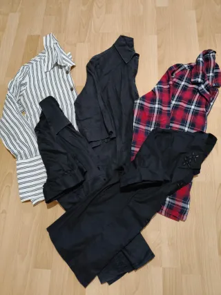 Lotto di 5 camicie varie Tg. M/L