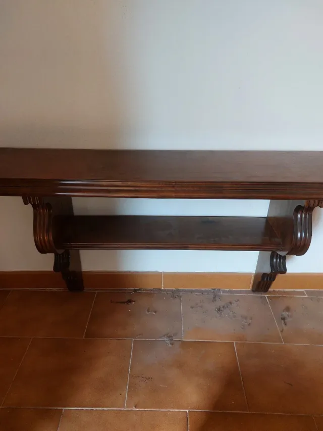 Estantería de colgar en pared, de madera