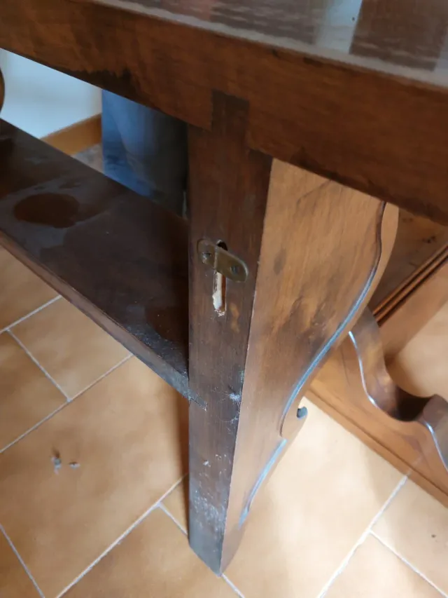 Estantería de colgar en pared, de madera