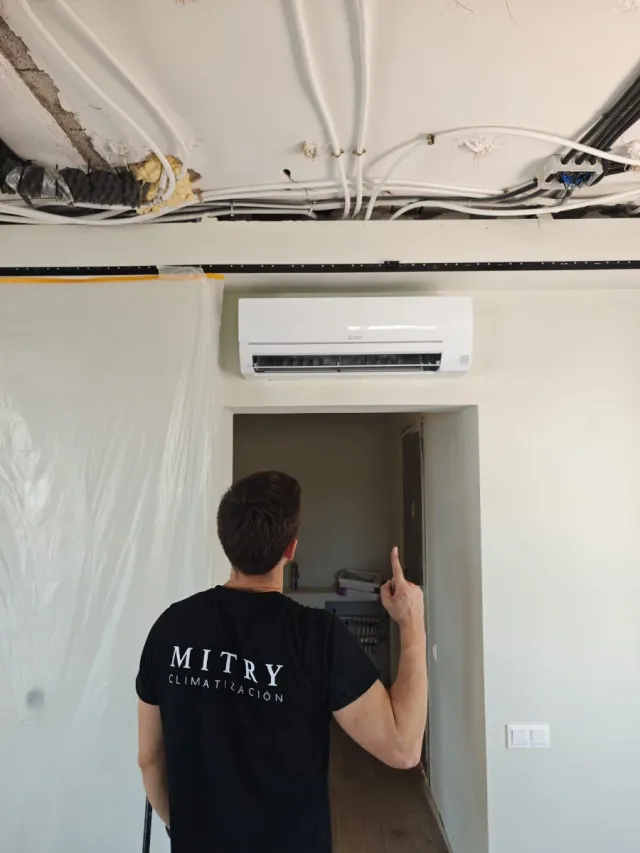 Instalador de aire acondicionado