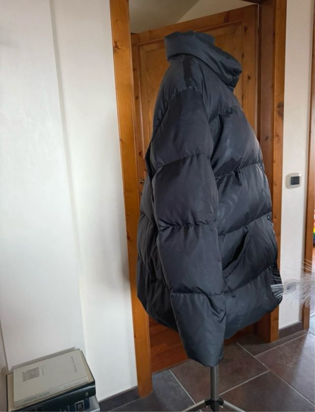 Piumino unisex nero taglia 3 per moncler 46/48