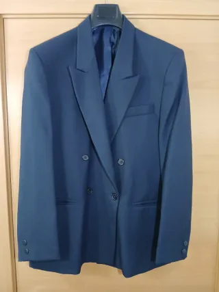 Americana azul (Talla L-52)