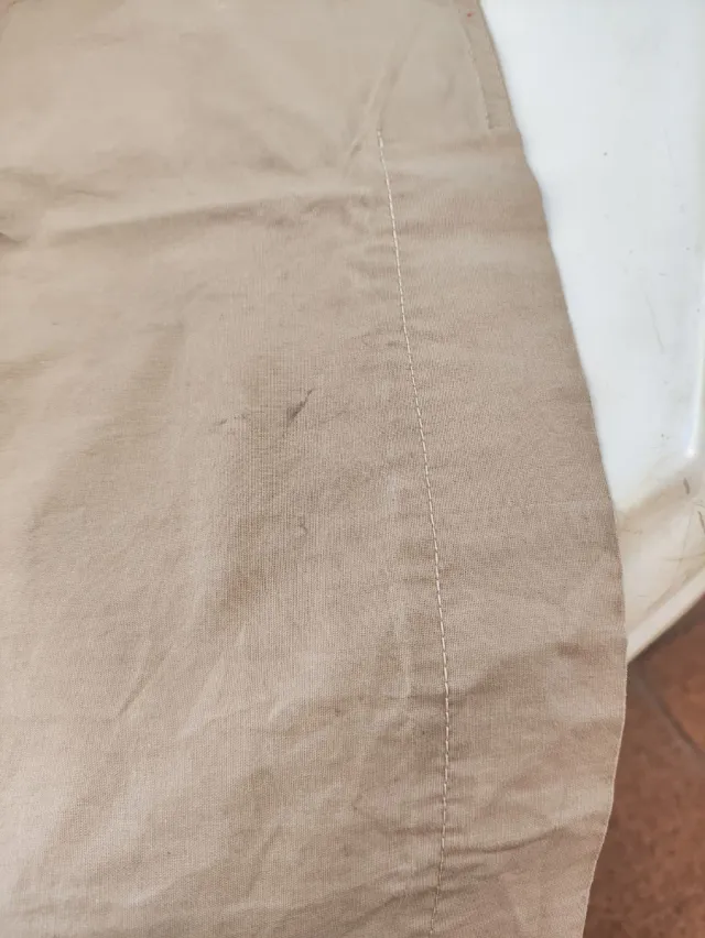 Gabardina vintage beige