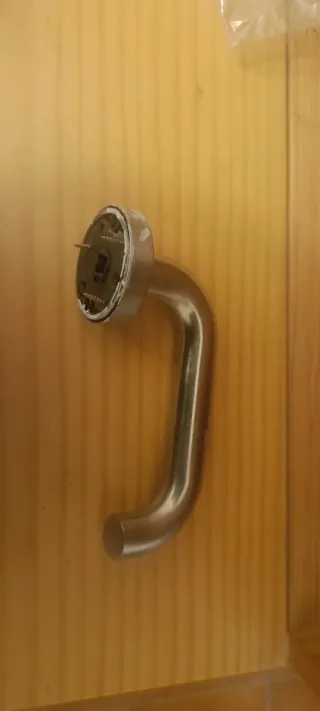 6 Manillas Puerta Acero Inoxidable con picaporte