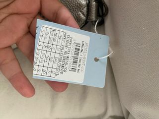 Bolso bandolera cuero plateado