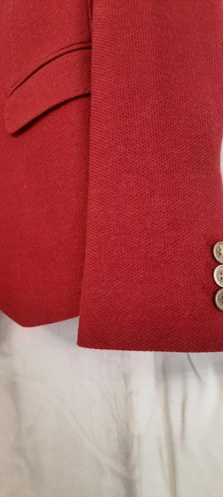 Chaqueta americana roja