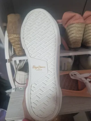 Zapatillas Pepe Jeans salmón