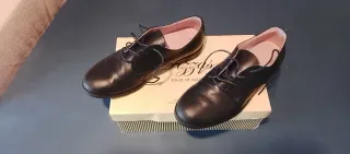 Zapatos comunión niño azul marino nº37