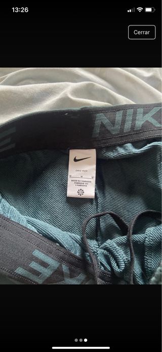 Pantalón chándal Nike hombre verde