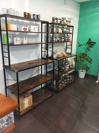 Mobiliario Herbolario/Comercio Completo
