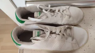 Zapatillas Adidas Blancas y Verdes