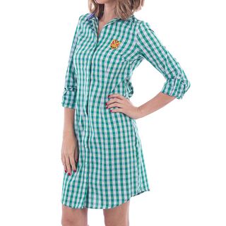 Vestido Polo Club cuadros verde T.38