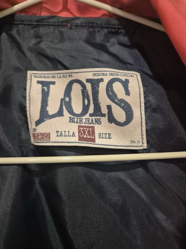 Chaqueta Lois verde y azul