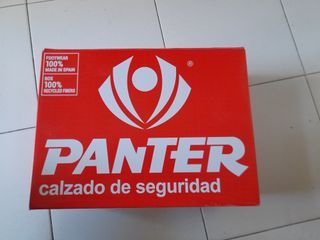 Botas de trabajo Panter negras y azules