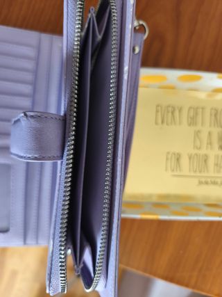 Cartera Jo&Mr.Joe Lila Grande Sin Estrenar