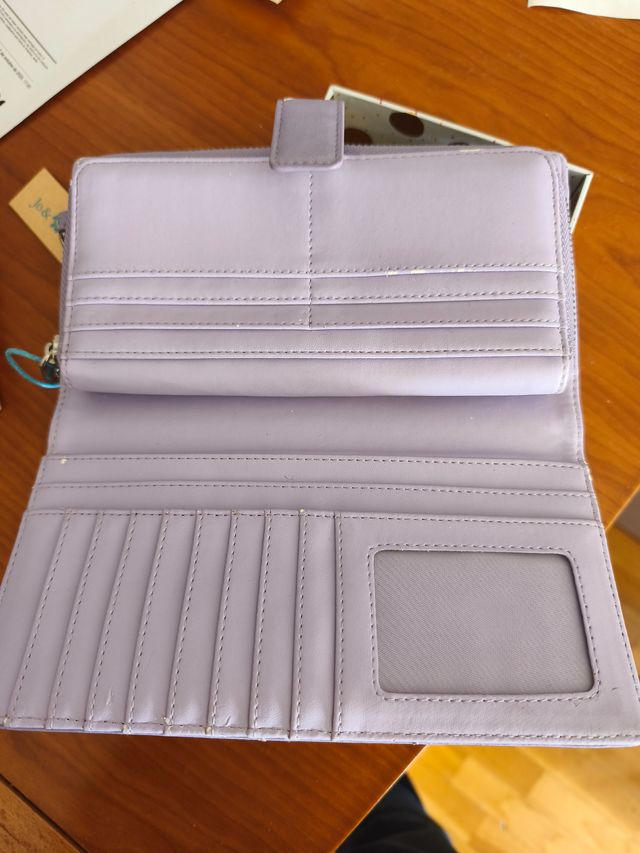 Cartera Jo&Mr.Joe Lila Grande Sin Estrenar