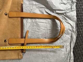 Bolso Furla Ante Beige Tachuelas