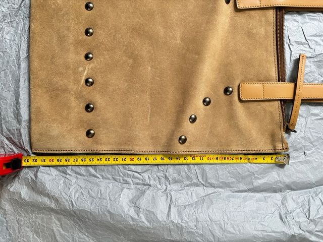 Bolso Furla Ante Beige Tachuelas