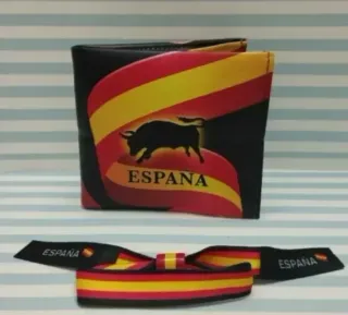 REBAJA: CARTERA BILLETERA ESPAÑA+ REGALO PULSERA