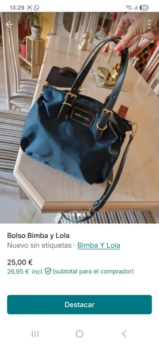 Bolso Bimba y Lola