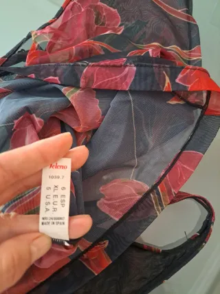 Conjunto Lencería Teleno Talla 42