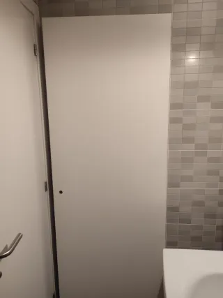 Puertas macizas blancas