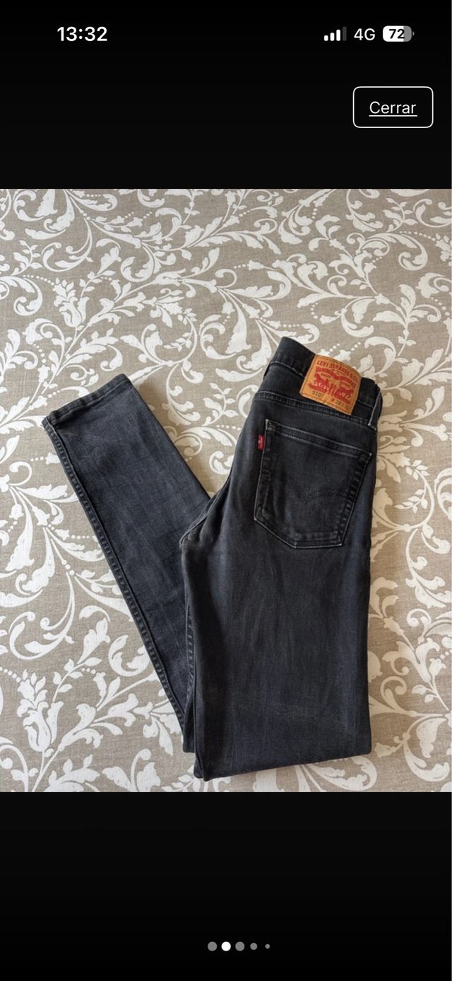 Pantalones Levi's Negros