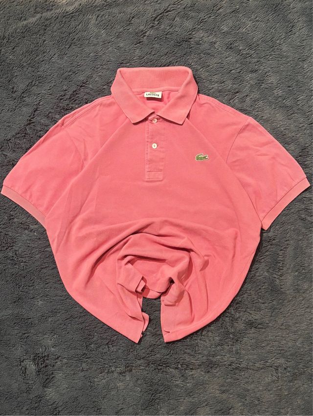 Polo Lacoste Original Rosa en Perfecto Estado