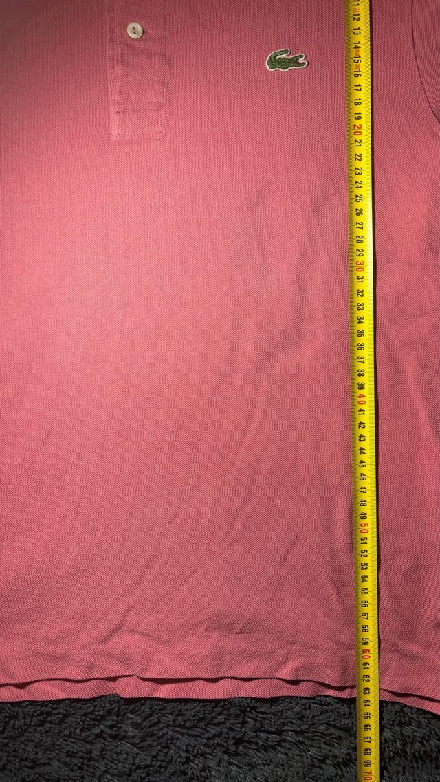 Polo Lacoste Original Rosa en Perfecto Estado