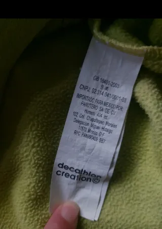 Forro polar Quechua.