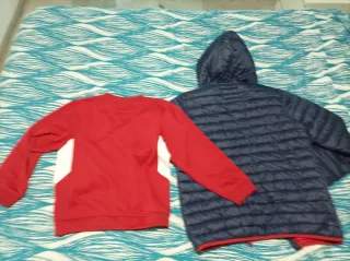 Abrigo y Sudadera Ath. Madrid Nike