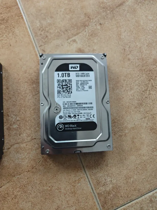 Disco Duro WD Black 1TB SATA WD1003FZEX