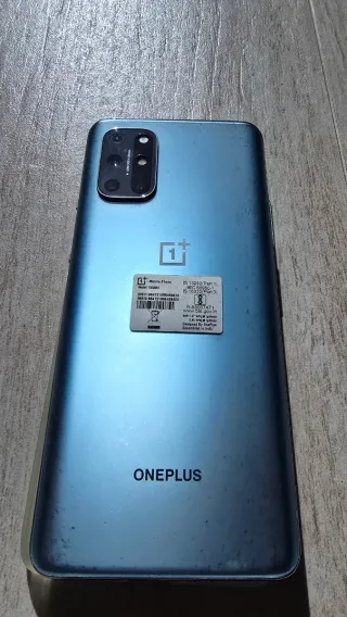 OnePlus 8T 256GB 12GB RAM Lunar Silver + protector