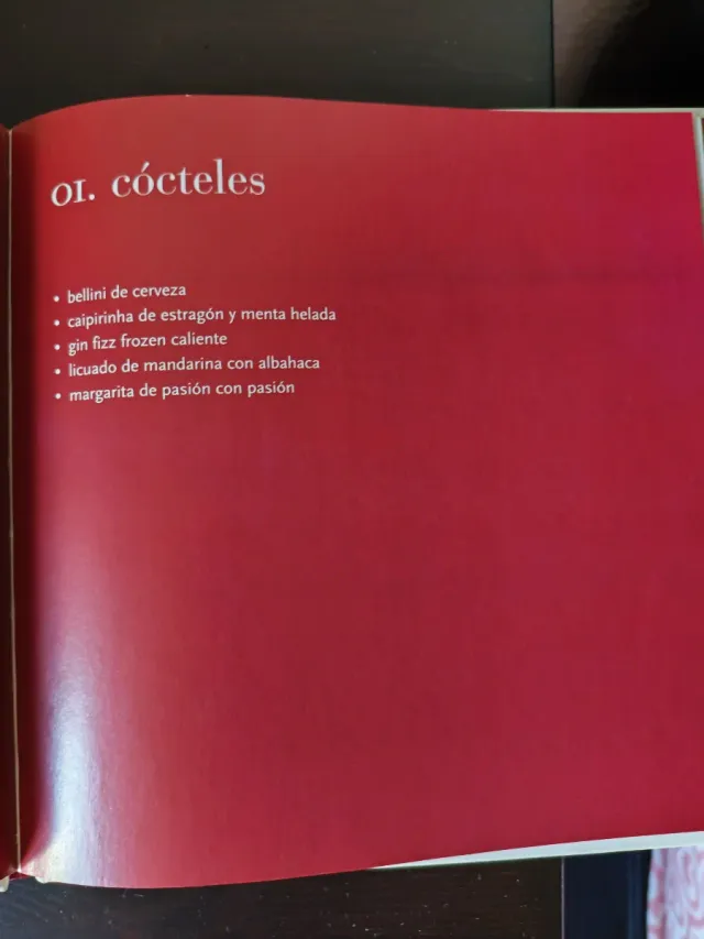 Cocina con firma cocteles aperitivos y entrantes